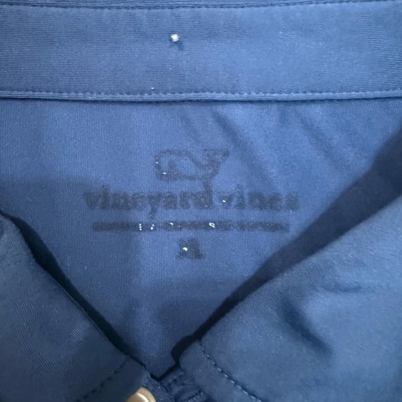 Vineyard Vines Performance Polo Shirt XL – Navy Stretch Whale Logo - Picture 4 of 4